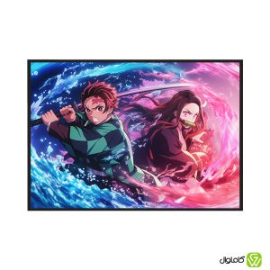 تابلو دکوراتیو  Demon Slayer کد A003