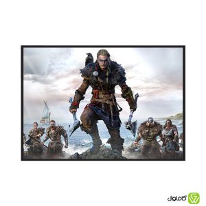 تابلو دکوراتیو Assassin’s Creed Valhalla کد G005
