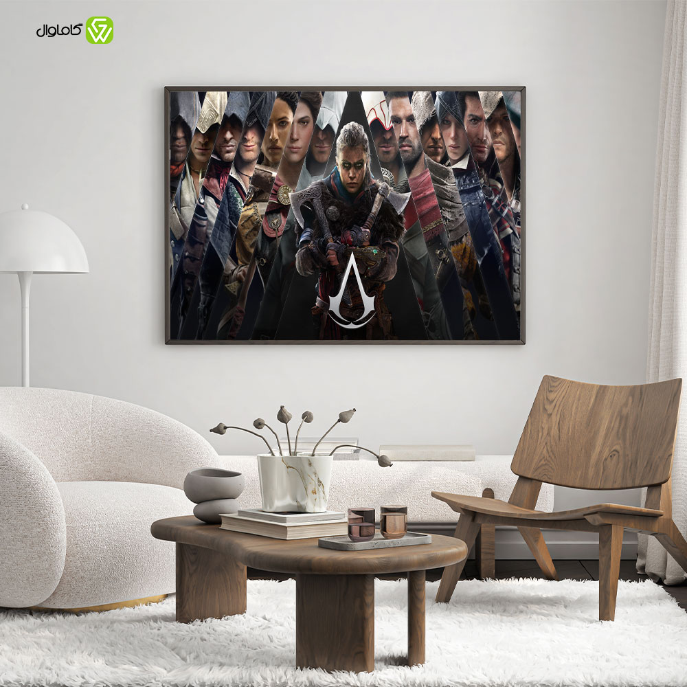 تابلو دکوراتیو Assassin's Creed Valhalla کد G006