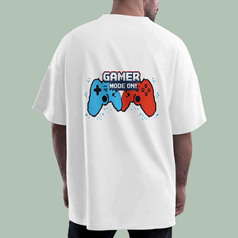 خرید تیشرت گیمینگ طرح Gamer Mode On- گاماوال