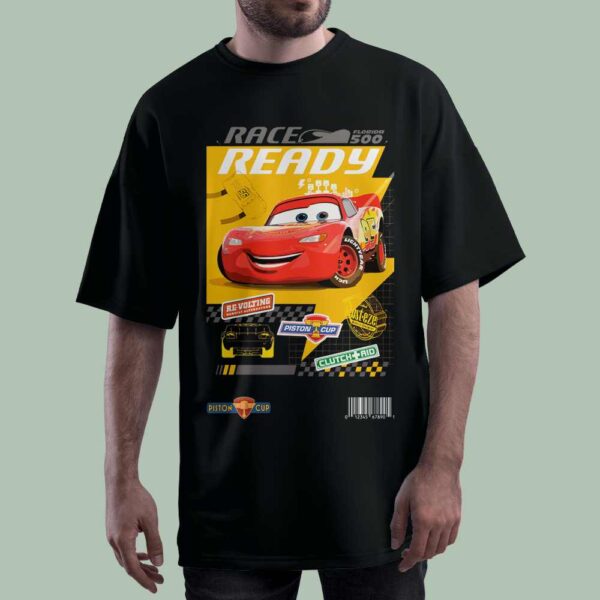 خرید تیشرت طرح لایتنینگ مک‌کوئین Race Ready - ca103