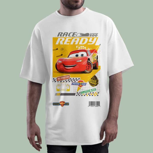 خرید تیشرت طرح لایتنینگ مک‌کوئین Race Ready - ca104