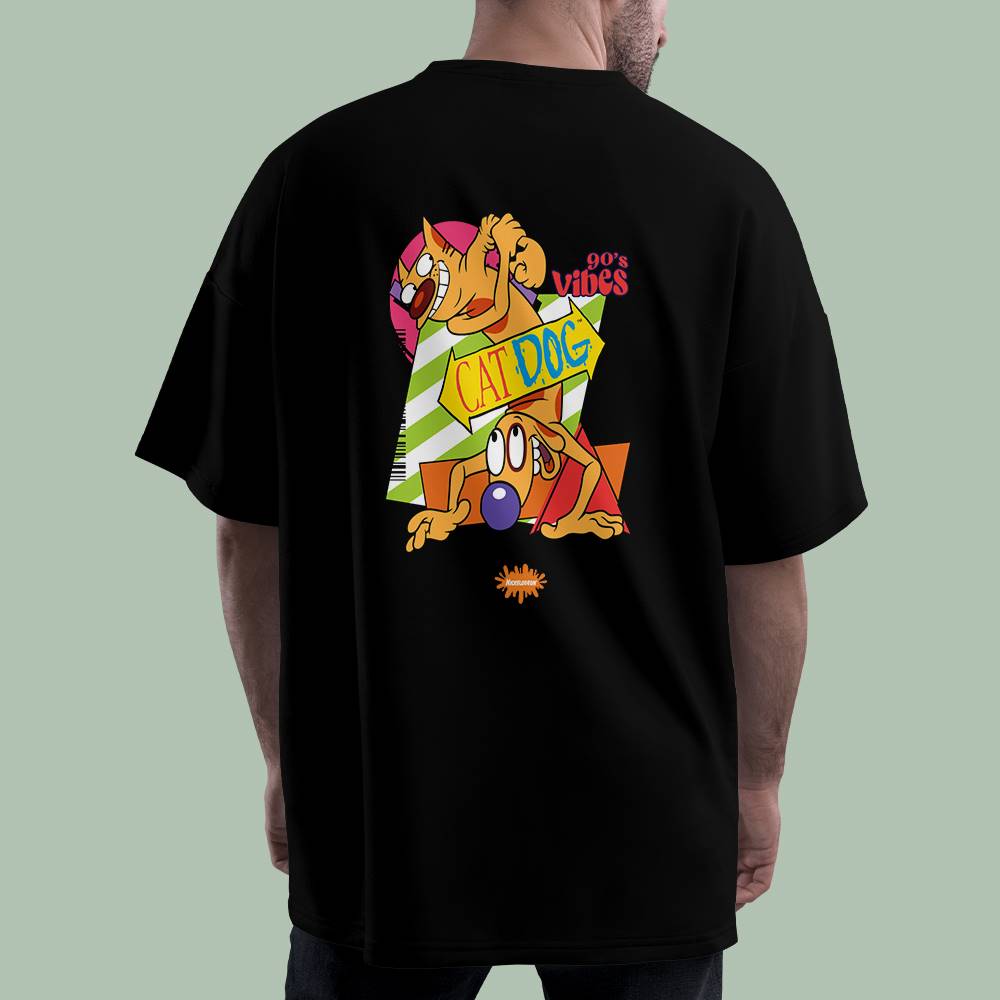 خرید تیشرت طرح گربهسگ CatDog - ca140