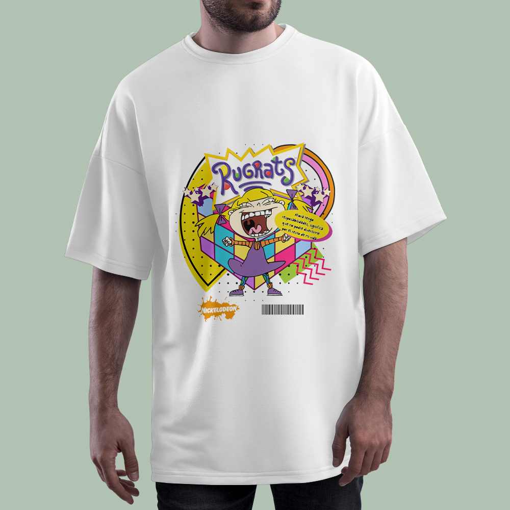 خرید تیشرت طرح شخصیتهای راگرتز Rugrats - ca143- گاماوال