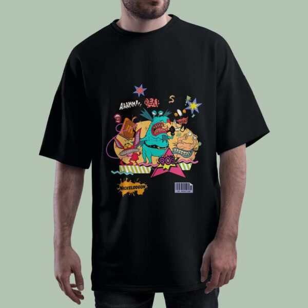 خرید تیشرت طرح شخصیت‌های هیولاهای واقعی Aaahh Real Monsters - ca87