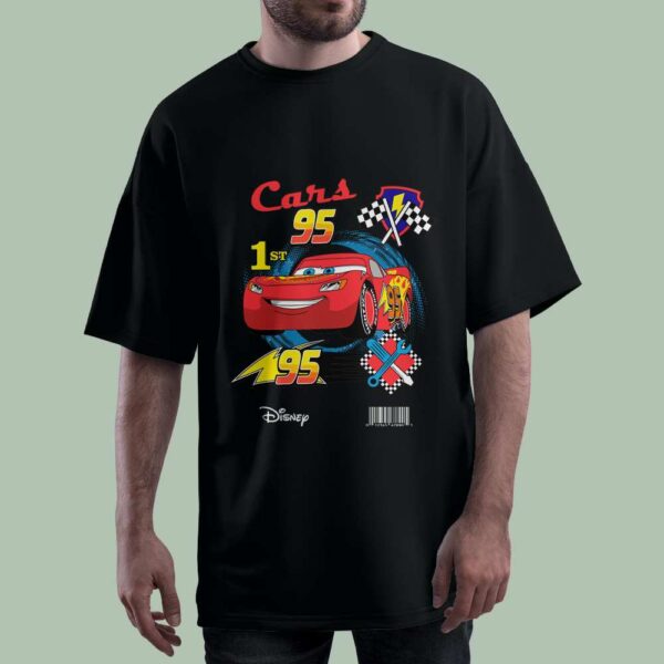 خرید تیشرت طرح لایتنینگ مک‌کوئین Cars 95 - ca99
