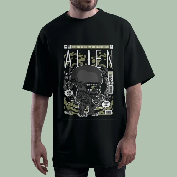 خرید تیشرت CENTS IN SPACE NO ONE کد T-shirt-f04