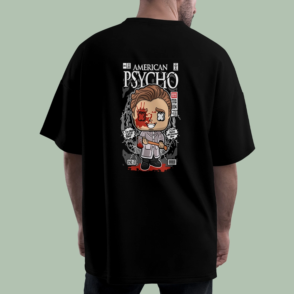 خرید تیشرت AMERICAN PSYCHO کد T-shirt-f05- گاماوال