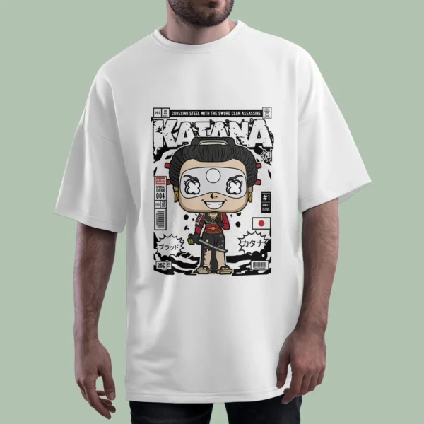 خرید تیشرت KATANA کد T-shirt-f101