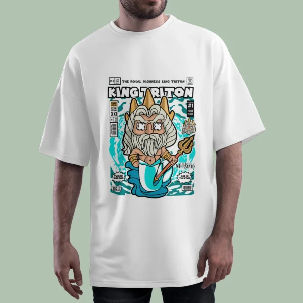 خرید تیشرت KING TRITON کد T-shirt-f104