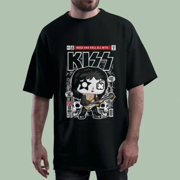 خرید تیشرت DEC 1976 ROCK AND ROLL کد T-shirt-f105