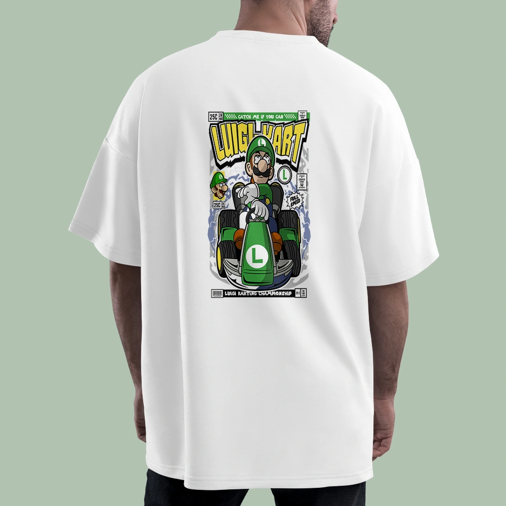 خرید تیشرت LUIGI KART CATCH کد T-shirt-f116