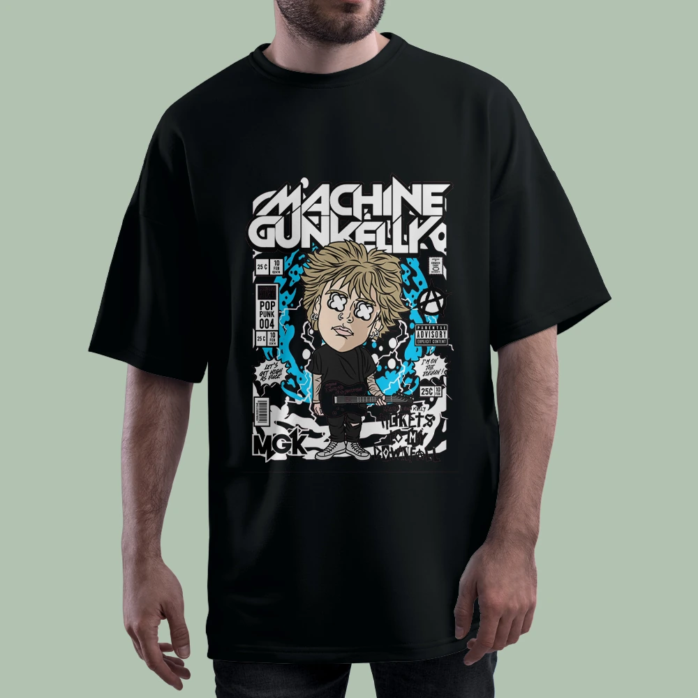 خرید تیشرت MACHINE GUN KELLY HIGH کد T-shirt-f119- گاماوال