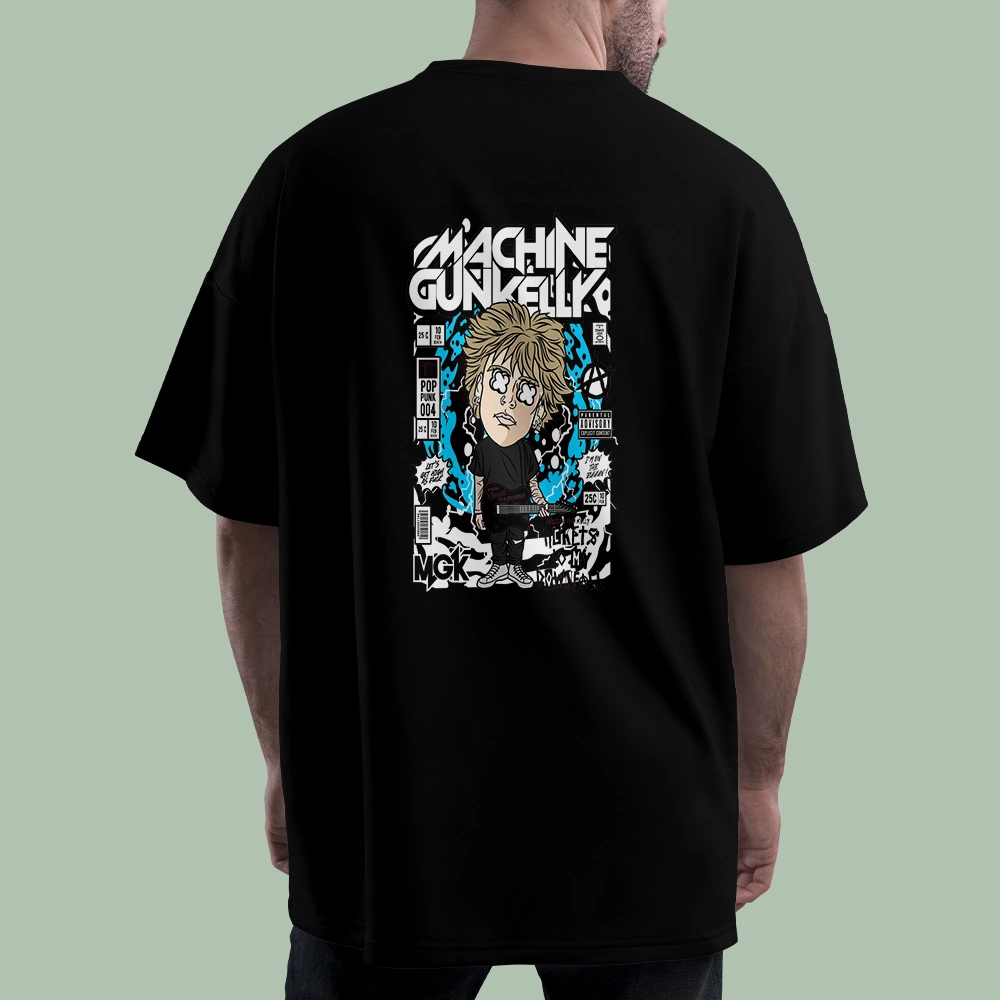 خرید تیشرت MACHINE GUN KELLY HIGH کد T-shirt-f119- گاماوال