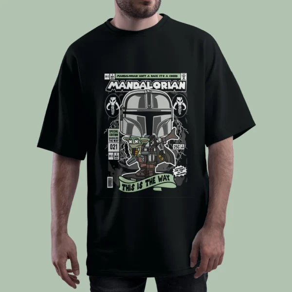 خرید تیشرت MANDALORIAN MANDALORIAN کد T-shirt-f121
