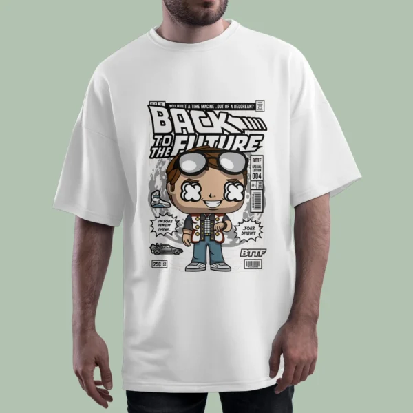خرید تیشرت BACK TO THE FUTURE کد T-shirt-f126