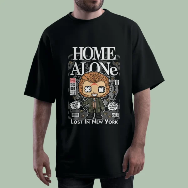 خرید تیشرت HOME ALONE Lost In New York کد T-shirt-f127