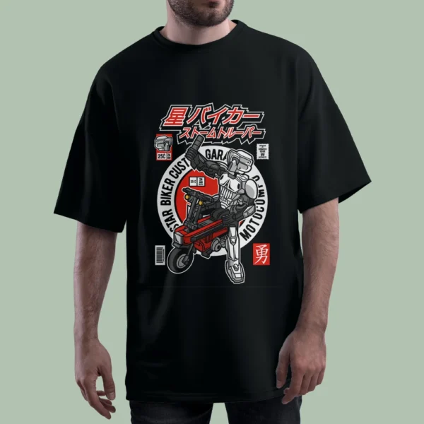 خرید تیشرت GAR STAR BIKER کد T-shirt-f140