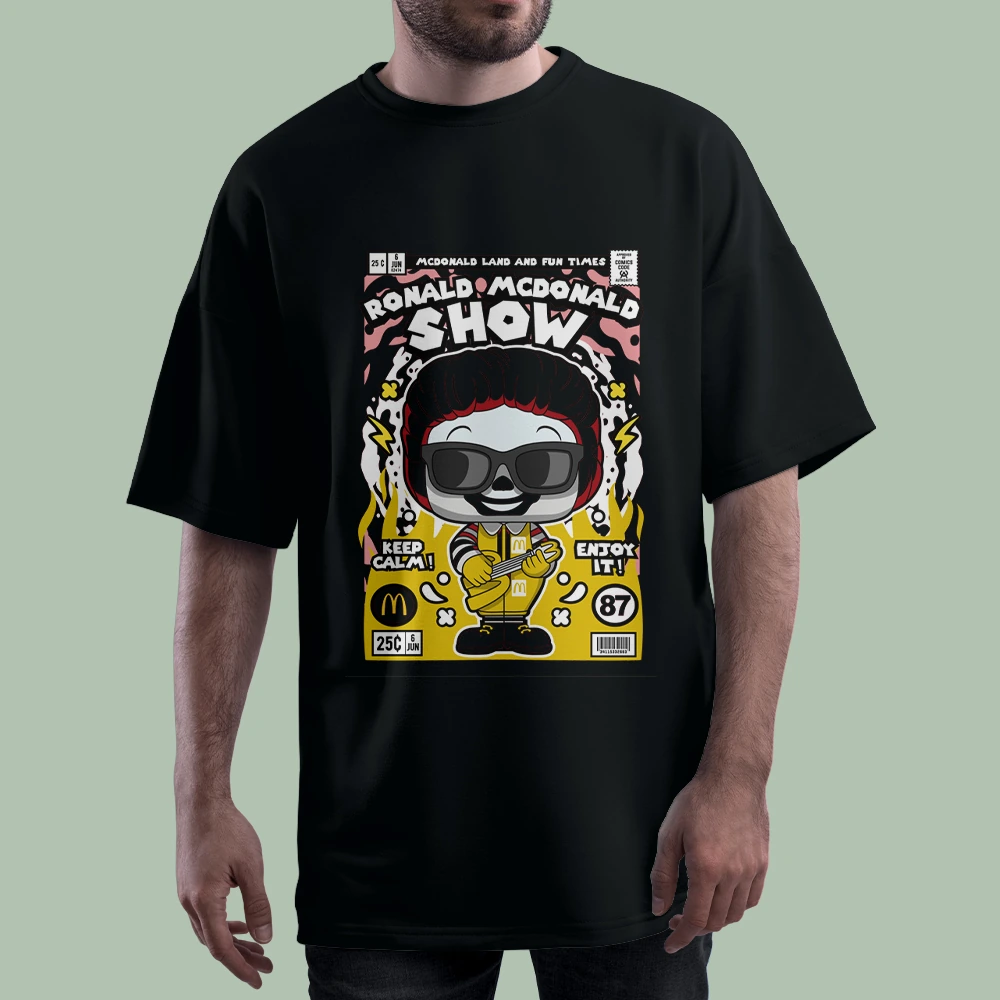 خرید تیشرت MCDONALD LAND AND FUN کد T-shirt-f165- گاماوال