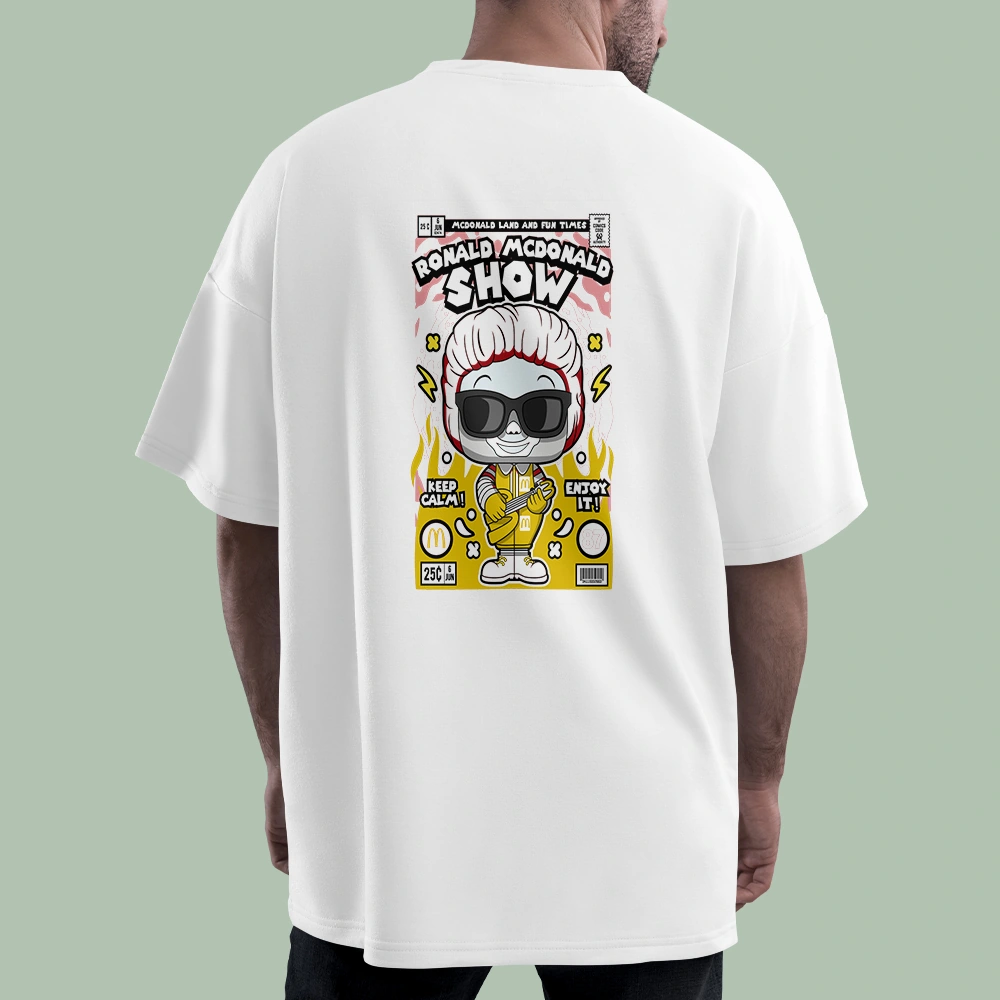 خرید تیشرت MCDONALD LAND AND FUN کد T-shirt-f165