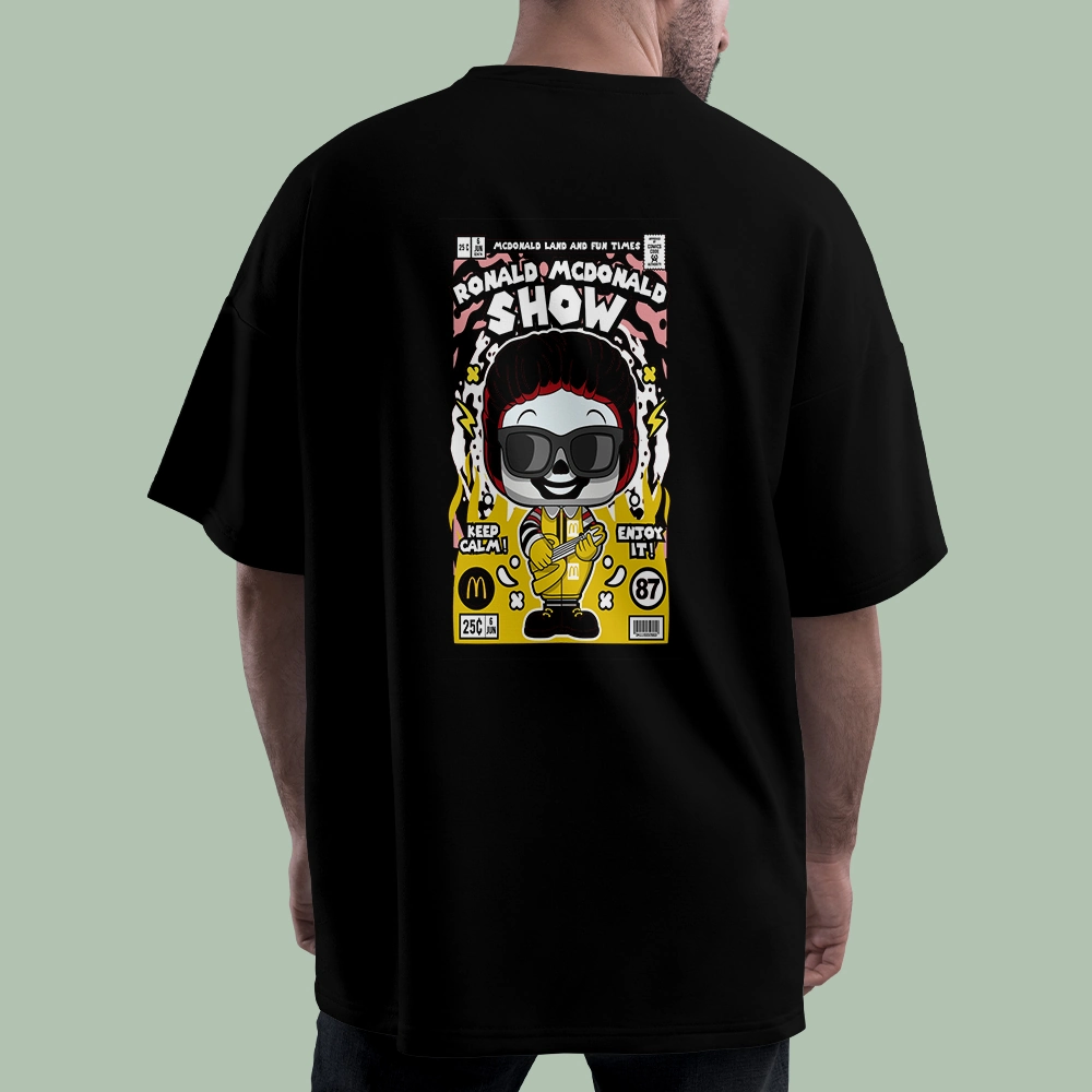 خرید تیشرت MCDONALD LAND AND FUN کد T-shirt-f165- گاماوال