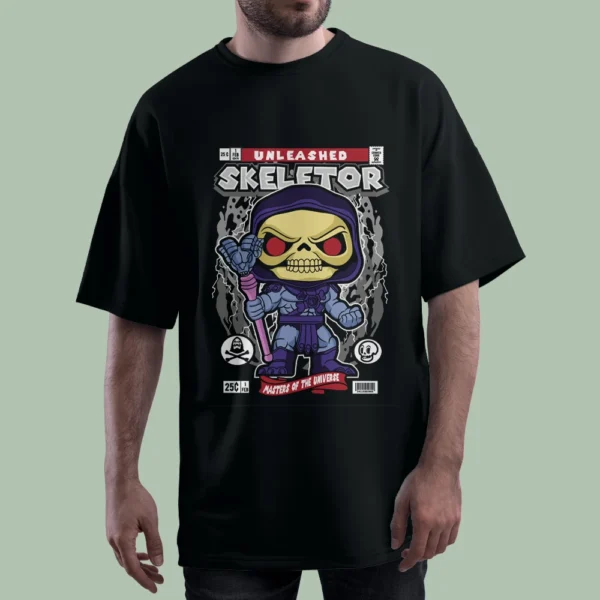 خرید تیشرت UNLEASHED SKELETOR MASTERS کد T-shirt-f174