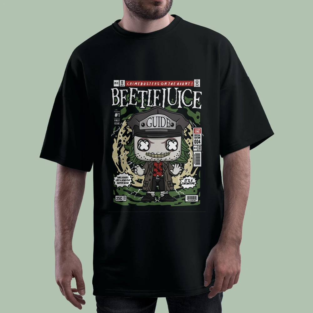 خرید تیشرت CRIMEBUSTERS ON THE HAUNTکد T-shirt-f18