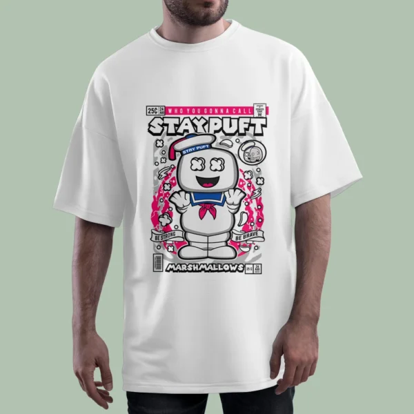 خرید تیشرت WHO YOU GONNA CALL STAY کد T-shirt-f185