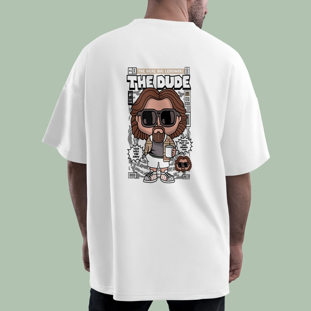 خرید تیشرت THE REAL BIG LEBOWS کد T-shirt-f199