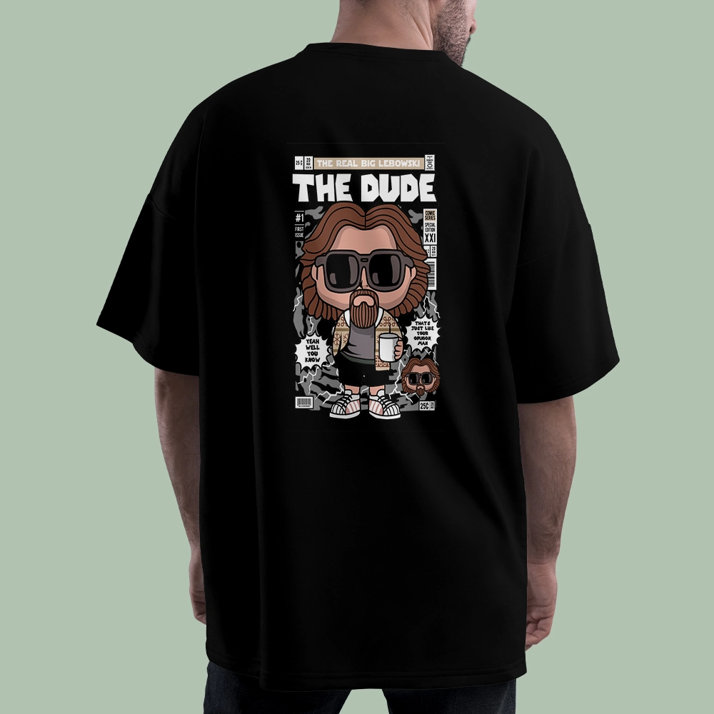 خرید تیشرت THE REAL BIG LEBOWS کد T-shirt-f199- گاماوال