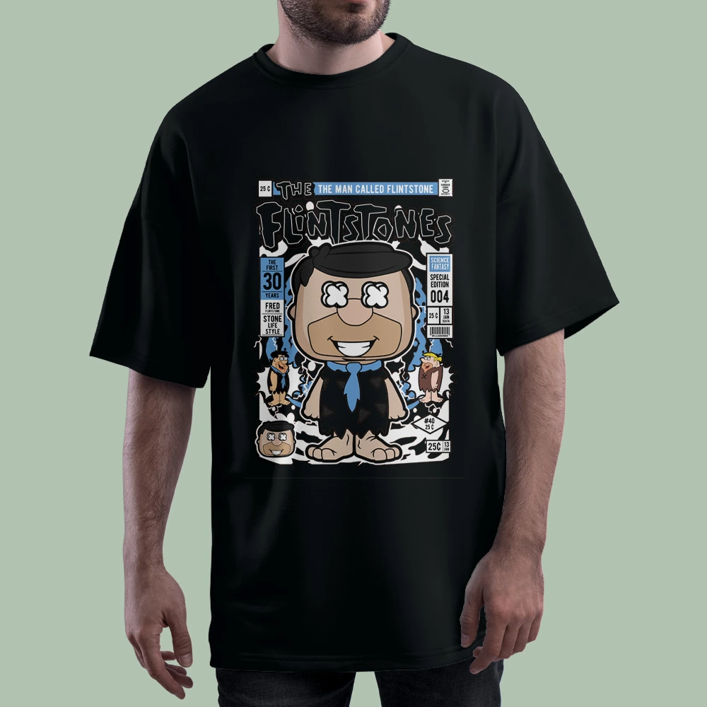 خرید تیشرت THE MAN CALLED FLINTSTONE کد T-shirt-f63- گاماوال