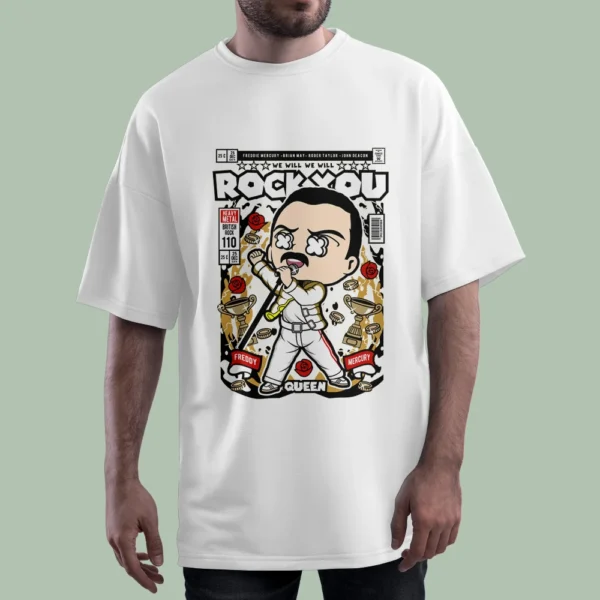 خرید تیشرت FREDDIE MERCURY - BRIAN - کد T-shirt-f66