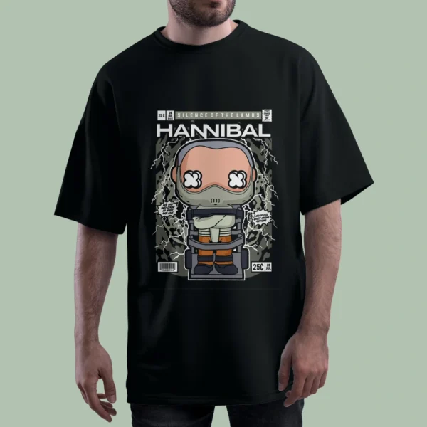 خرید تیشرت SILENCE OF THE LAMBS کد T-shirt-f75